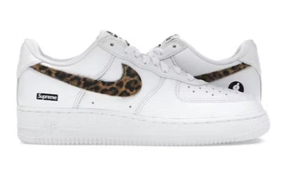 Supreme x GOODENOUGH x Air Force 1 Low 'White Cheetah Print'