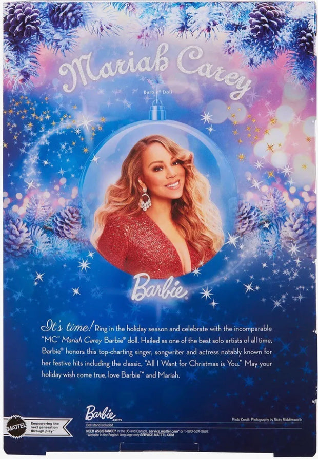 Barbie x Mariah Carey Holiday Celebration Doll