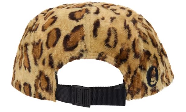 Supreme GOODENOUGH Crushed Rayon Camp Cap Leopard