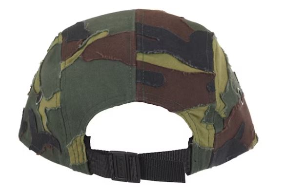 Supreme Layered Camo Camp Cap Woodland Camo