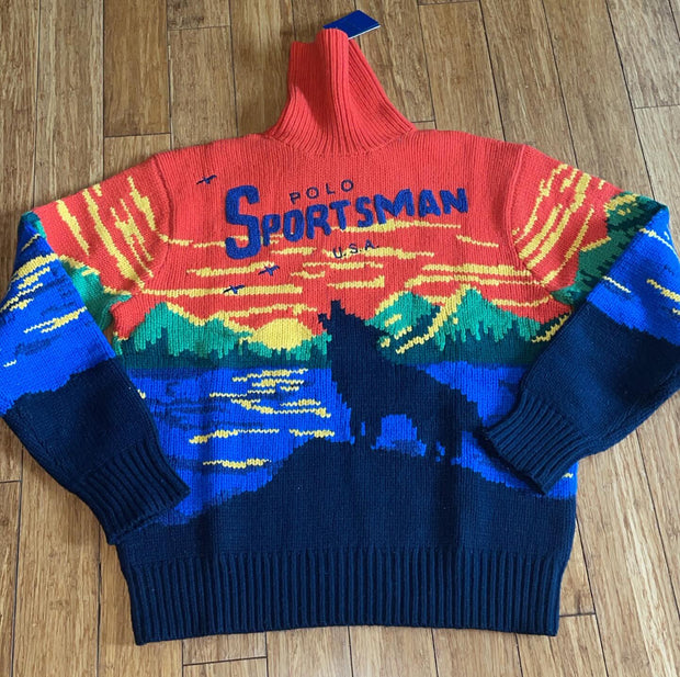 POLO RALPH LAUREN SPORTSMAN TURTLENECK KNIT