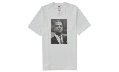 Supreme Roy DeCarava Malcolm X Tee White