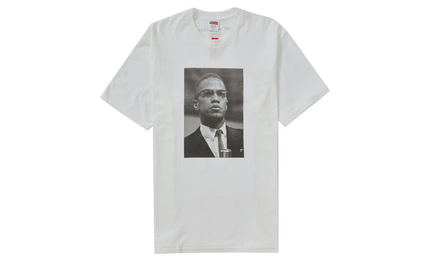 Supreme Roy DeCarava Malcolm X Tee White