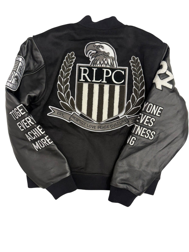****PRE-ORDER**** LIMITED EDITION “BLACKED” RLPC VARSITY JACKET