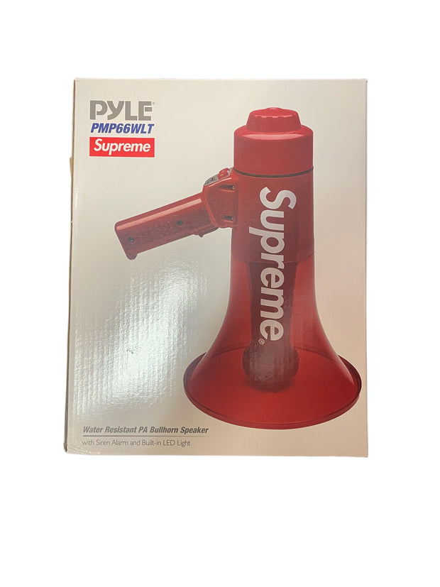 Supreme Pyle Waterproof Megaphone Red