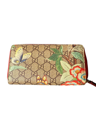 Preowned Gucci Floral Wallet