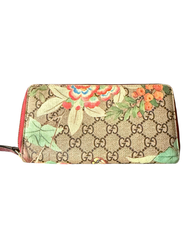 Preowned Gucci Floral Wallet