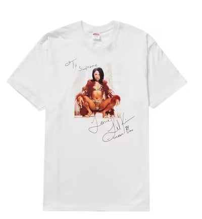 Supreme Lil Kim Tee White