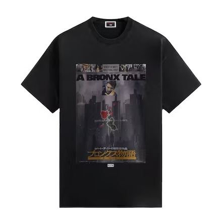 Kith x A Bronx Tale Japanese Poster Vintage Tee - Black