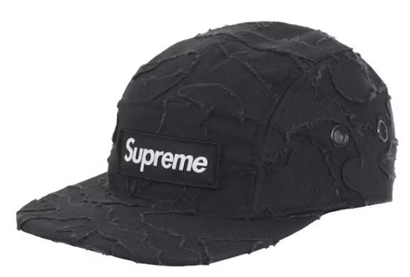 Supreme Layered Camo Camp Cap Black