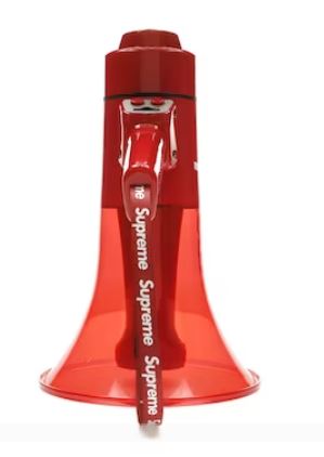 Supreme Pyle Waterproof Megaphone Red