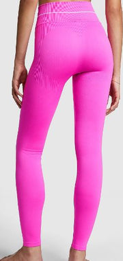 PINK SEAMLESS HIGH WAIST WORKOUT TIGHT IN FULL LENGTH