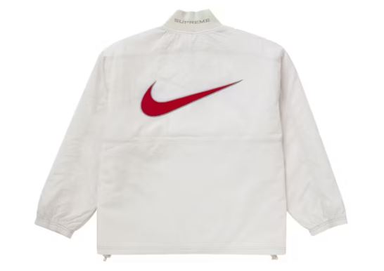 Supreme Nike Ripstop Pullover White