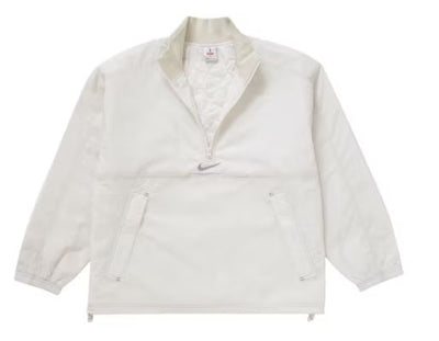 Supreme Nike Ripstop Pullover White