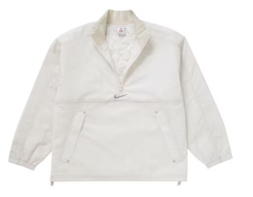 Supreme Nike Ripstop Pullover White