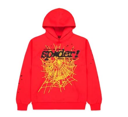 Sp5der P*NK V2 Hoodie Red