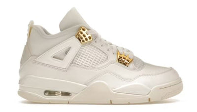 Jordan 4 Retro Metallic Gold (Women's)