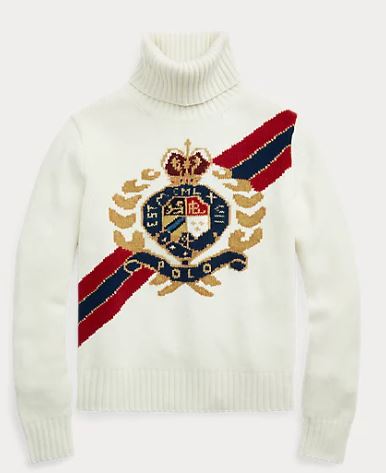 Polo Ralph Lauren Women Wool Crest Knit