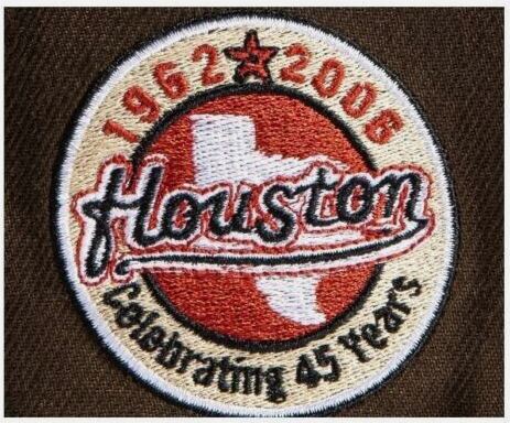 NEW New Era 59FIFTY HOUSTON ASTROS 45 Years Patch