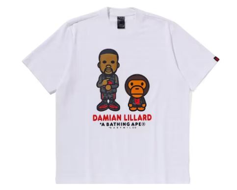 BAPE x adidas Dame Baby Milo Tee