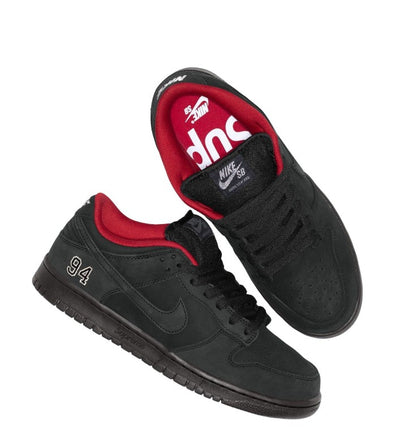 Supreme x Dunk Low SB Black