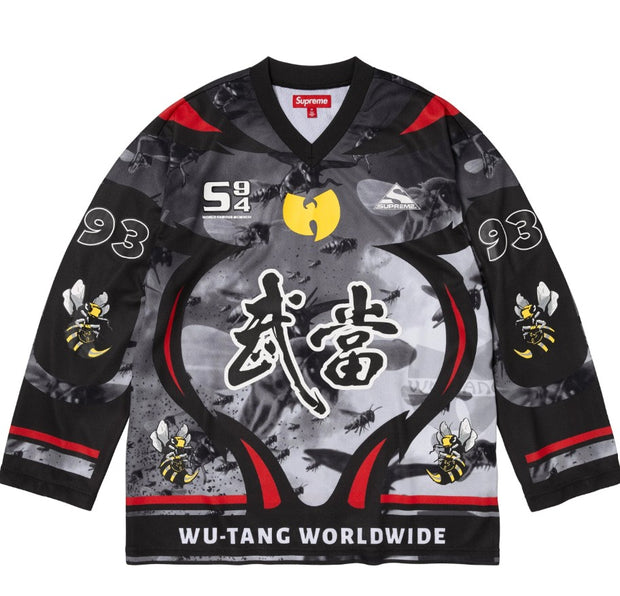 Supreme/Wu-Tang Clan Hockey Jersey BLACK