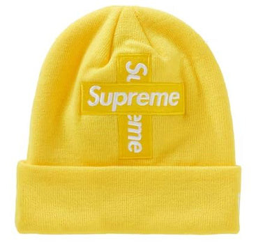 Supreme New Era Cross Box Logo Beanie