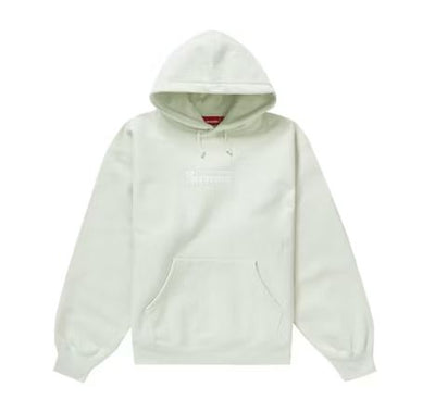 SUPREME BOX LOGO HOODIE LIGHT GREEN