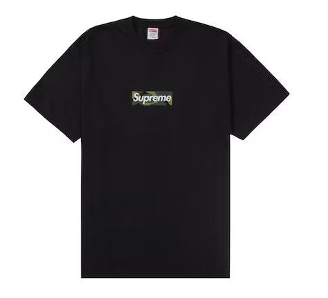 SUPREME BOX LOGO TEE BLACK