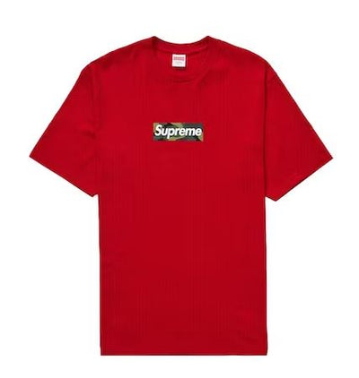 SUPREME BOX LOGO TEE RED