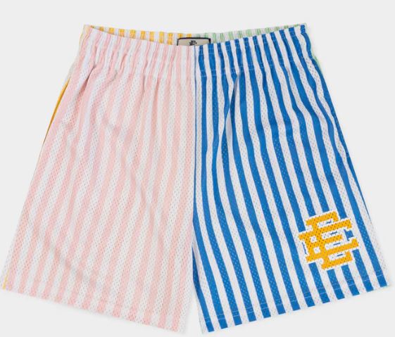 ERIC EMANUEL EE HORIZONTAL STRIPE SHORTS