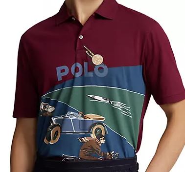 Polo Ralph Lauren Logo Graphic Polo Shirt