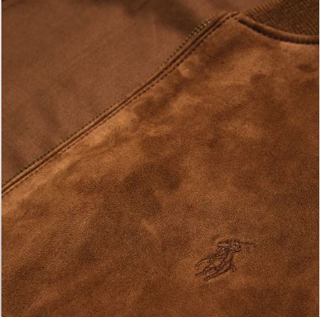 POLO RALPH LAUREN  Suede Bomber Jacket