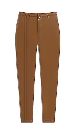 Adidas Ivy Park Latex Pants Wild Brown