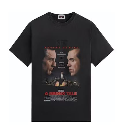 Kith x A Bronx Tale American Poster Vintage Tee Black