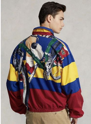 Polo Ralph Lauren Cycle Print Racing Jacket