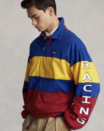 Polo Ralph Lauren Cycle Print Racing Jacket