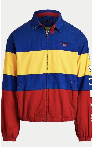 Polo Ralph Lauren Cycle Print Racing Jacket