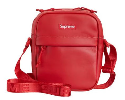 Supreme Leather Shoulder Bag