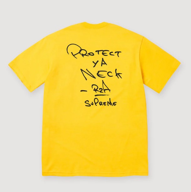 Supreme/Wu-Tang Clan RZA Tee