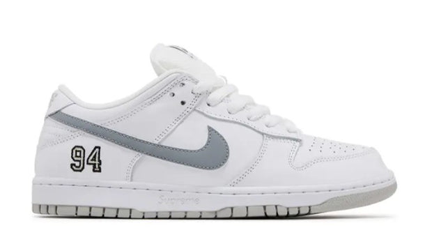 Supreme x Dunk Low SB White